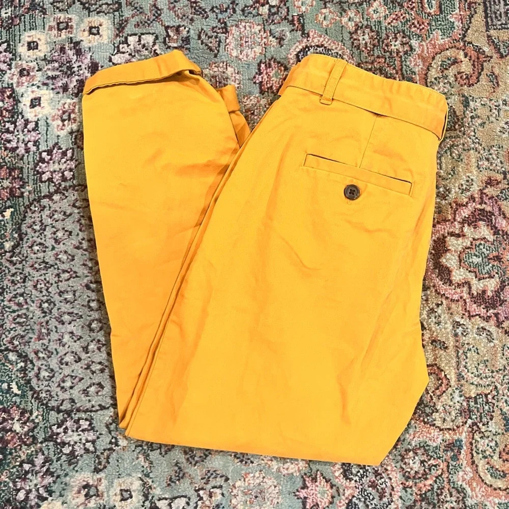 FINAL PRICE Banana Republic Rustic Yellow Chino Pants